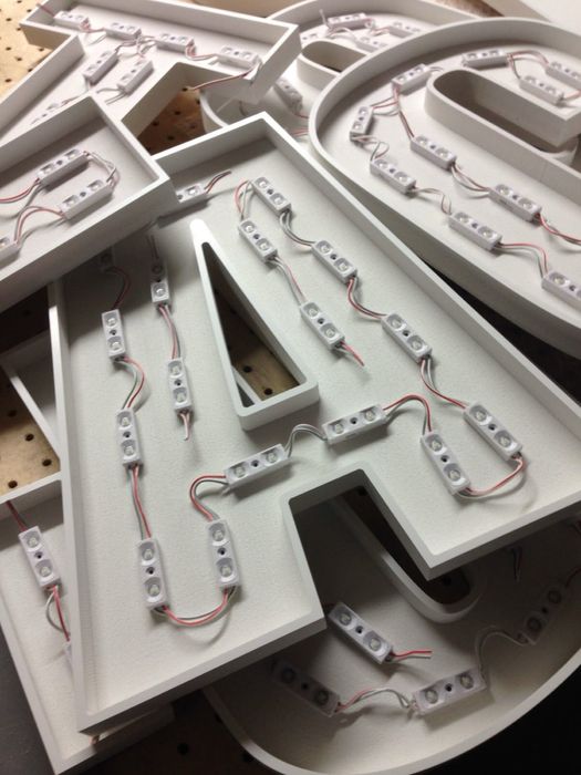 Обемные буквы