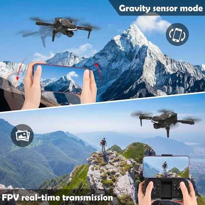 Дрон с камера WiFi сензор за деца и начинаещи с 2 батерии А88