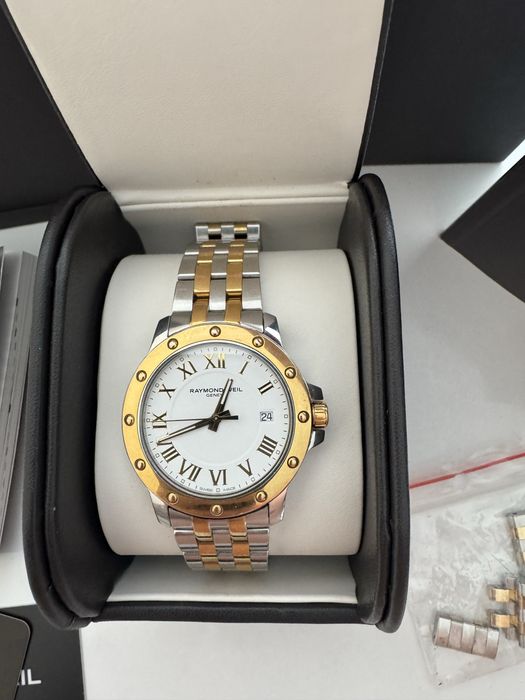 Raymond Weil 5599 – швейцарски мъжки часовник | Full Set | Перфектно състояние