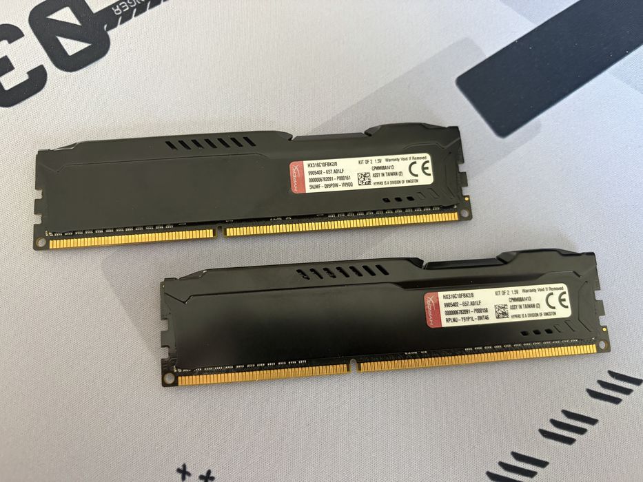 HyperX Fury 8GB (2x4GB) DDR3 1600MHz