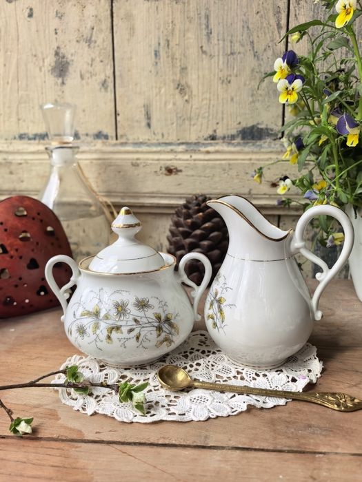 Сет чайник каничка захарница