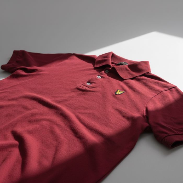 Lyle & Scott, бордовый, размер L.