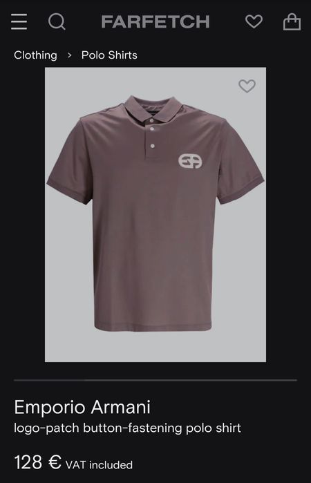 Мъжка тениска "Emporio Armani"