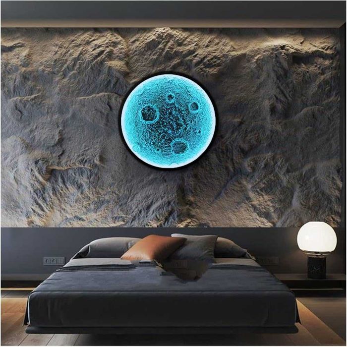 Decoratiuni Moderne Iluminare Artistica cu LED Tablouri,Lampi Handmade