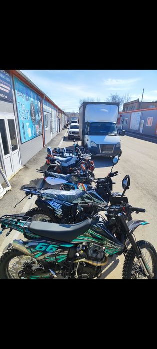 Новый мотоцикл индуро