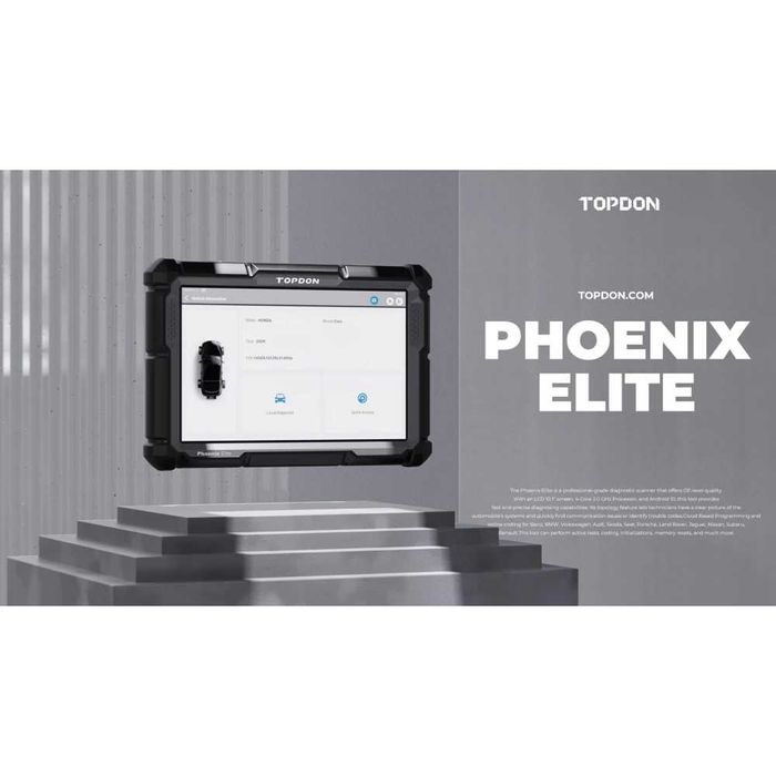 Професионална автодиагностика TOPDON Phoenix Elite, български език