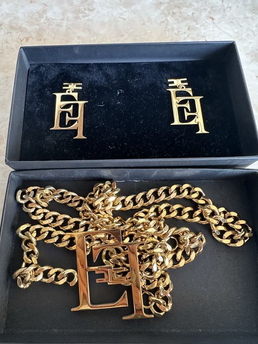 обеци и колан Elisabetta Franchi