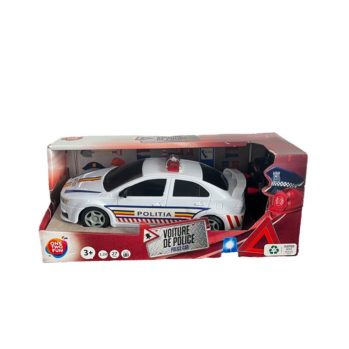 Masina De Politie Politia Romana Cu Telecomanda Cu Viteza Mare