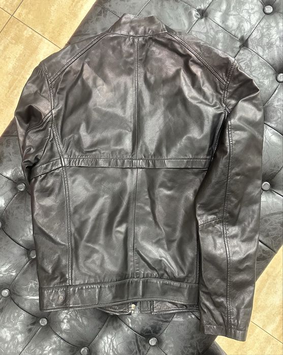 Versace,мъжко кожено яке