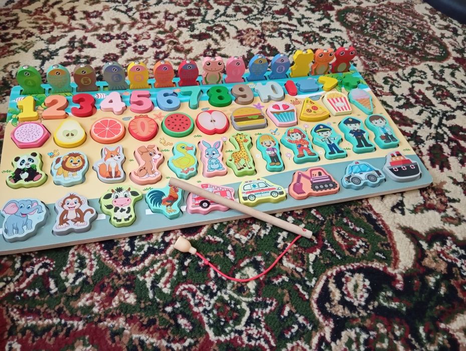 Логарифмический панель, развивающая игрушка для детей 3+