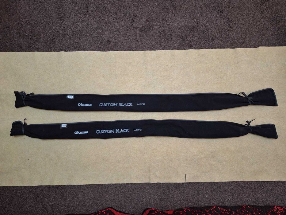 Set 2 Lansete Okuma Custom Black 3.60m/3.5lb, din 2 segmente - ca noi