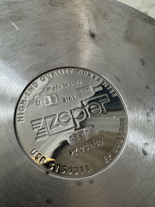 Сковородка без крышки! цептер zepter
