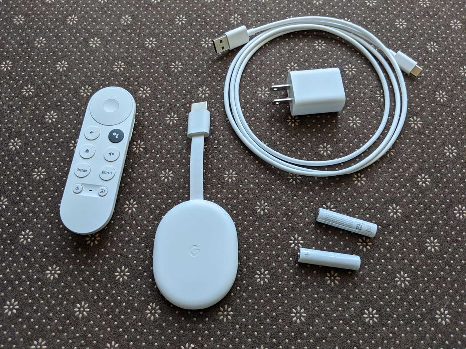 Медиаплеер Chromecast with Google TV 2/8GB 4K