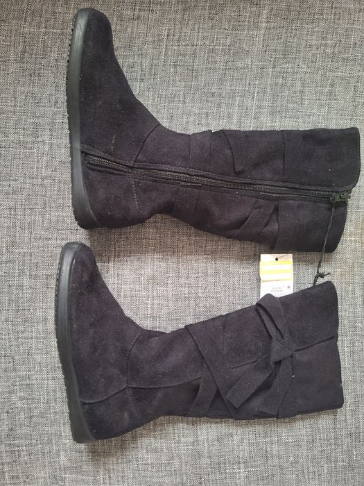 Боти Zara кожени за момиче, н-р 30