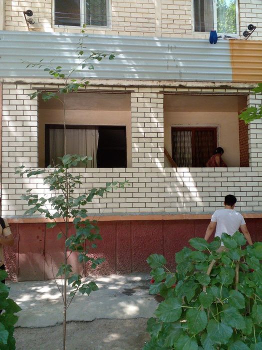 Balkonga g'isht teramiz.Kladka balkon.Керпичая кладка балканов