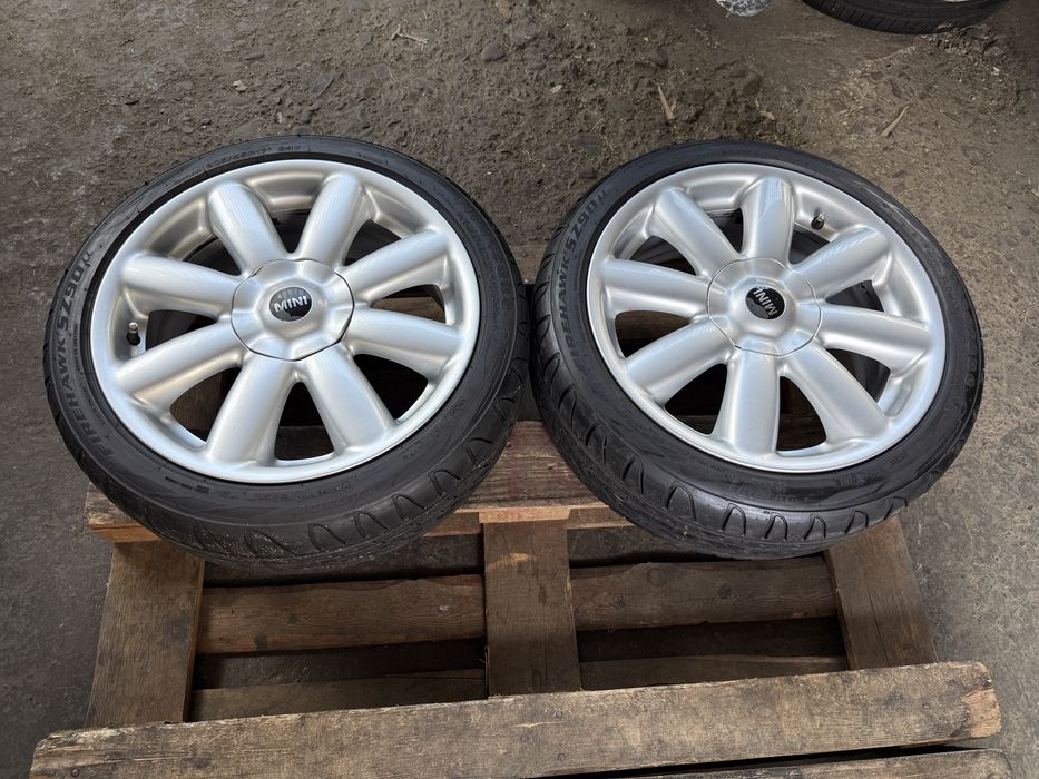 # Jante Mini Cooper, Cooper S și One R50, R52, R53, R55, R56, R57, R58 și R59 cu anvelope de vara 205/45 R17