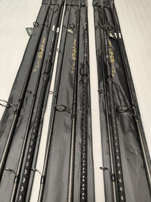 SET 3 Lansete Crap FL VIPER 3.90m 3.5 LBS 3 tronsoane Super Slim
