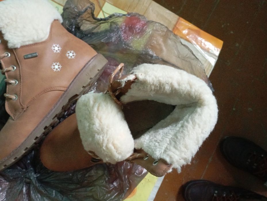 Ботинки женские натуральные