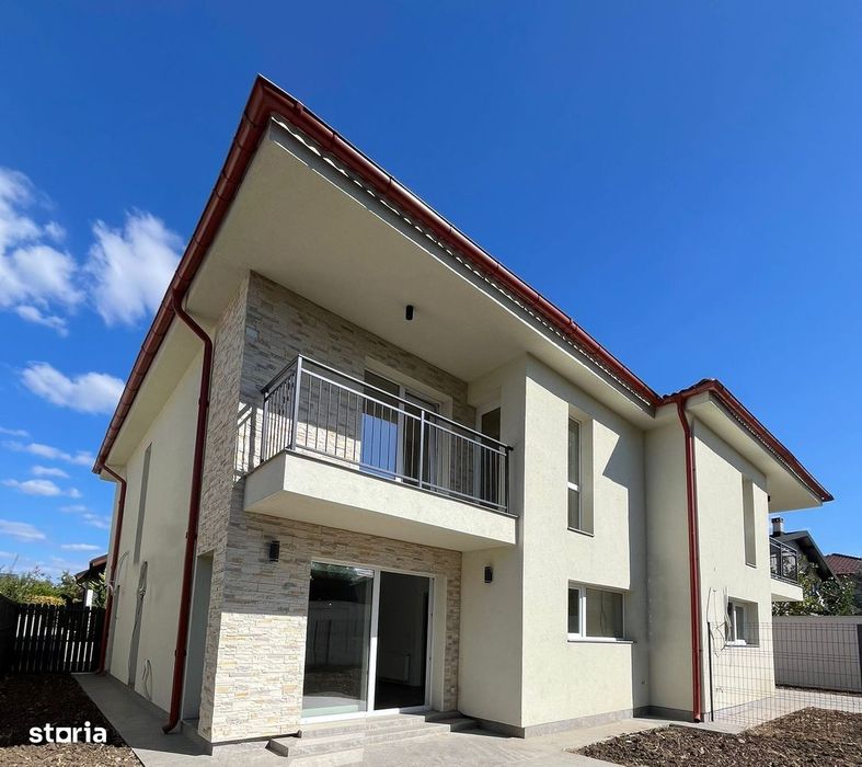 Casa nouă tip Duplex, 155 mp, 200 mp curte individuala- Odăile
