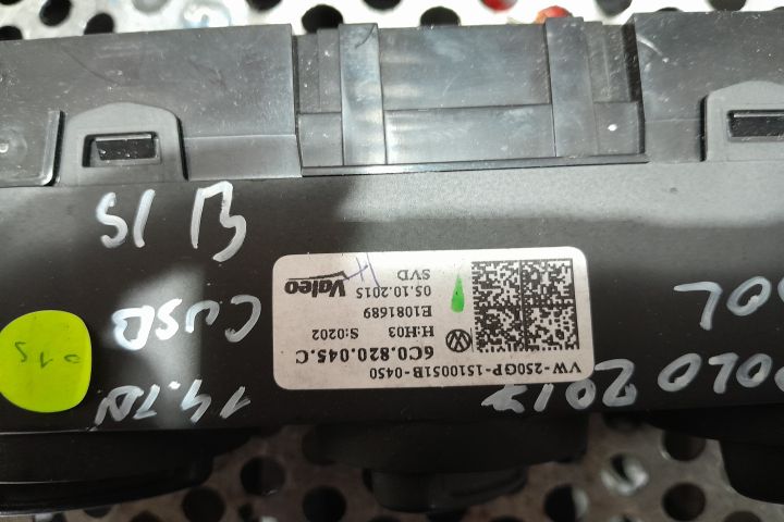 Comanda AC 6C0820045C 6C0820045C Volkswagen VW Polo a 5-a generatie 6
