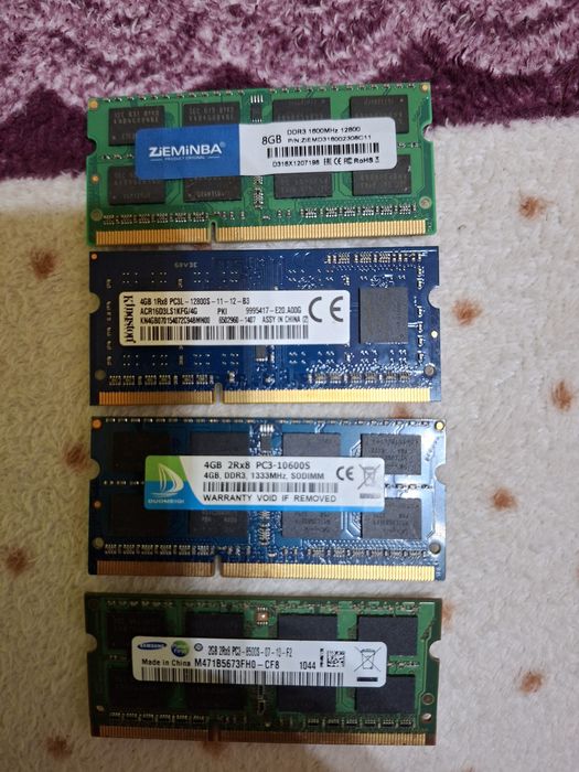 RAM DDR3L за лаптоп