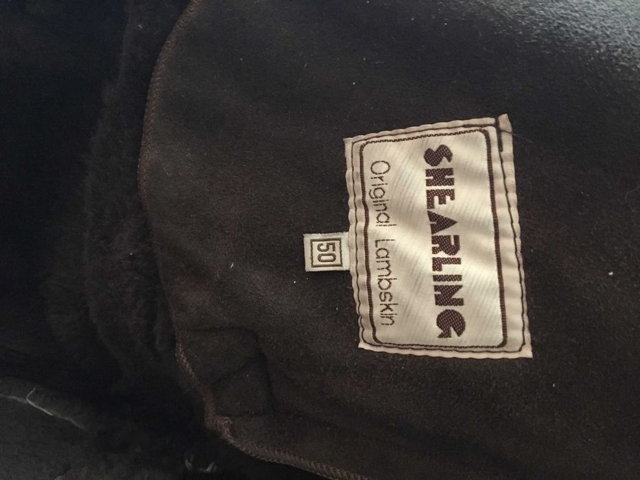 Зимняя мужская дубленка