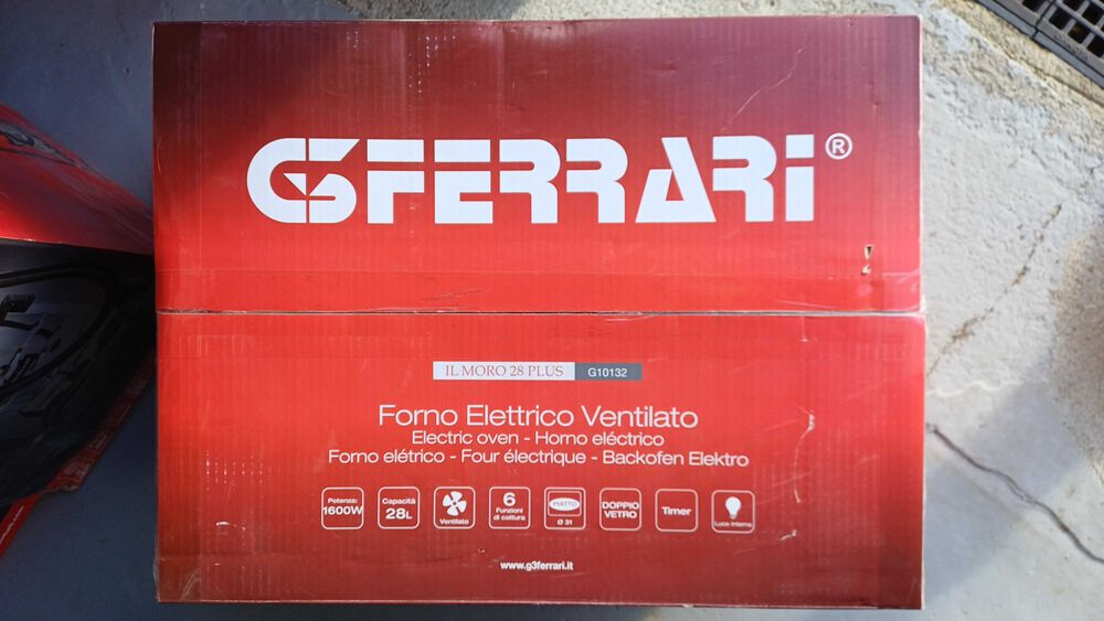 NOU | SIGILAT | G3 Ferrari G10132 minicuptor grill
