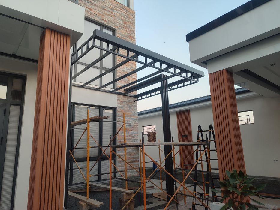 Сварка ишлари ( навес,козирок, лексан, газ ва сув труба)