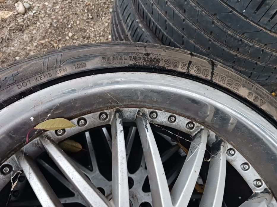 Jante r 22 pt audi q7 cu cauciucuri