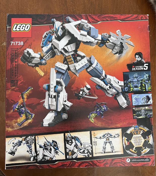 Lego Ninjago 71738 Битва с роботом Зейна