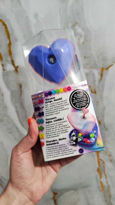 MAKE IT REAL Crystal Secrets Swarovski набор для DIY браслетов