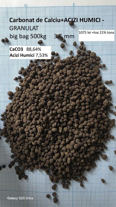 Carbonat de calciu Granulat sau Pulbere Fina