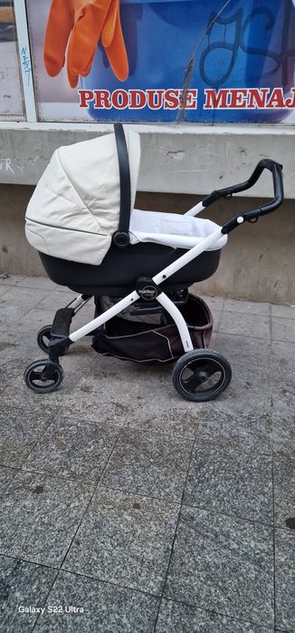 Peg Perego - Carut si Scoica cu isofix