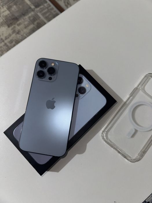 iPhone 13 Pro Max 128GB Sierra Blue | Всё в оригинале | АКБ 80%
