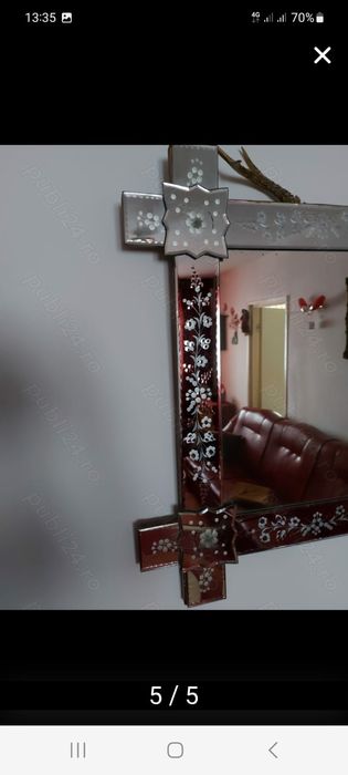 Vînd oglindă Veneția vintige