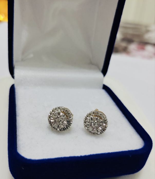 585 Серьги с бриллиантами