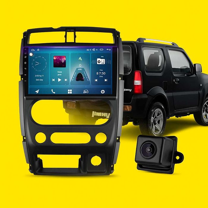 9-инчова мултимедия за SUZUKI Jimny (2007–2012) + Подарък камера