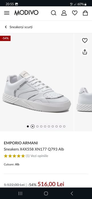 Vând adidasi armani