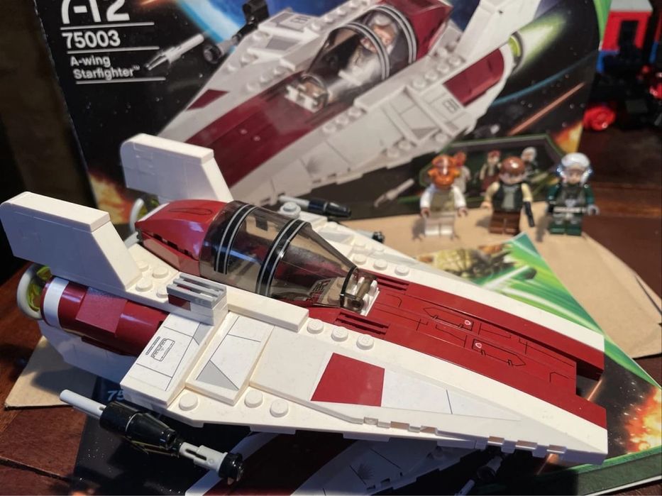 Lego Star Wars 75003 A-wing Starfighter cu cutie si instructiuni