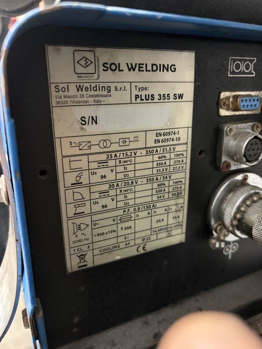 Телоподаващ апарат Sol Welding 350A Pulse