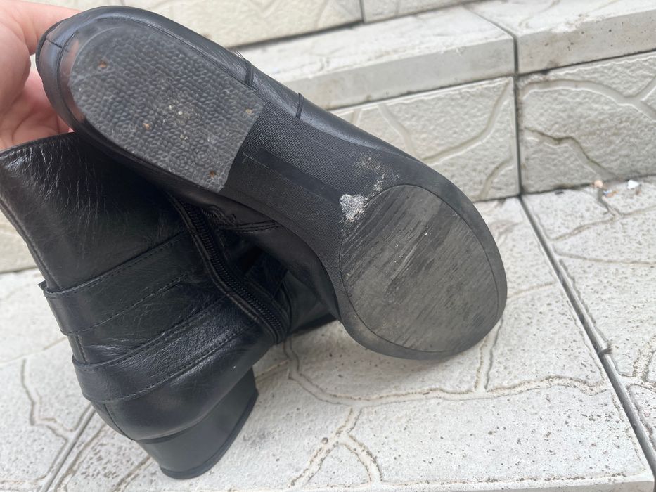 Дамски боти от естествена кожа