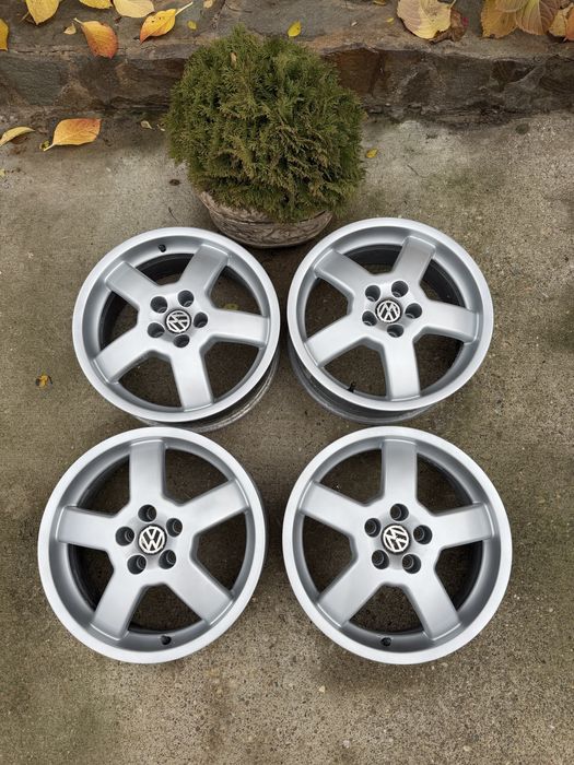 Jante VW, R16, 5x100, et 42, in stare buna. Seat Leon, Octavia, Audi