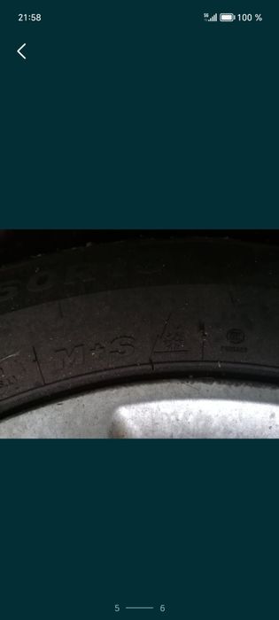 Vând cauciucuri iarna R16