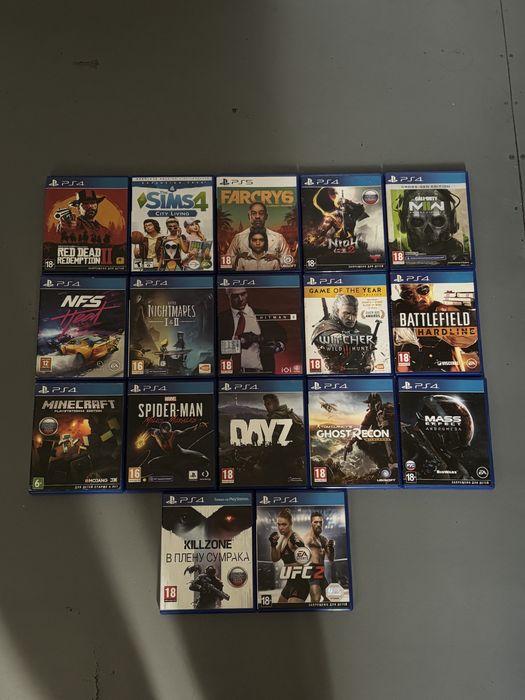 Игры на ps4, playstation 4