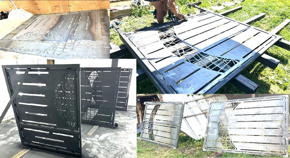 Confectii porti la comanda automatizate cu montaj inclus Bistrita