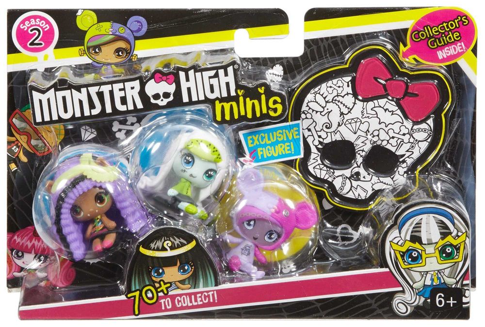 Мини кукли Monster High 3 броя