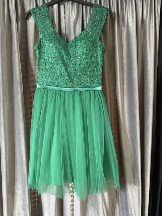 Rochie Verde Smarald, marimea 36