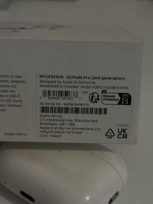 Carcasa si casca dreapta Airpods Pro 2 (2022) USB-C