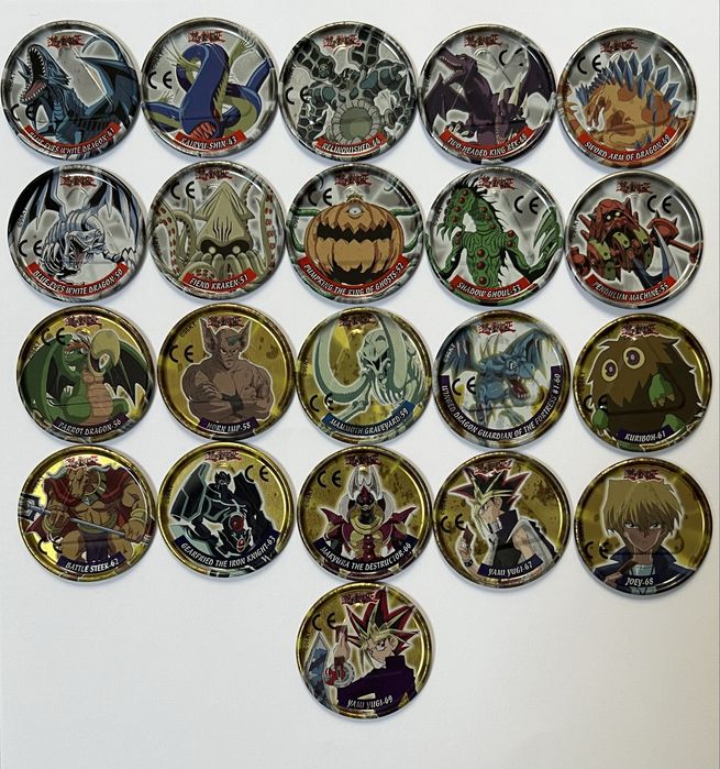 Sarcofag Yu Gi Oh + Metal tazo/tazos Cheetos