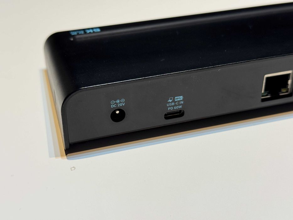 Docking station i-tec PD 60W, 5K sau 4K x 3, 1G eth, incarcator orig.